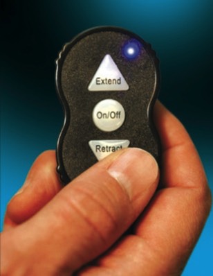 Two convenient wireless remote key fobs